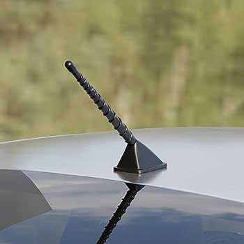 Amazon.co.jp: 車用ダミーアンテナ,粘着式装飾カーアンテナ